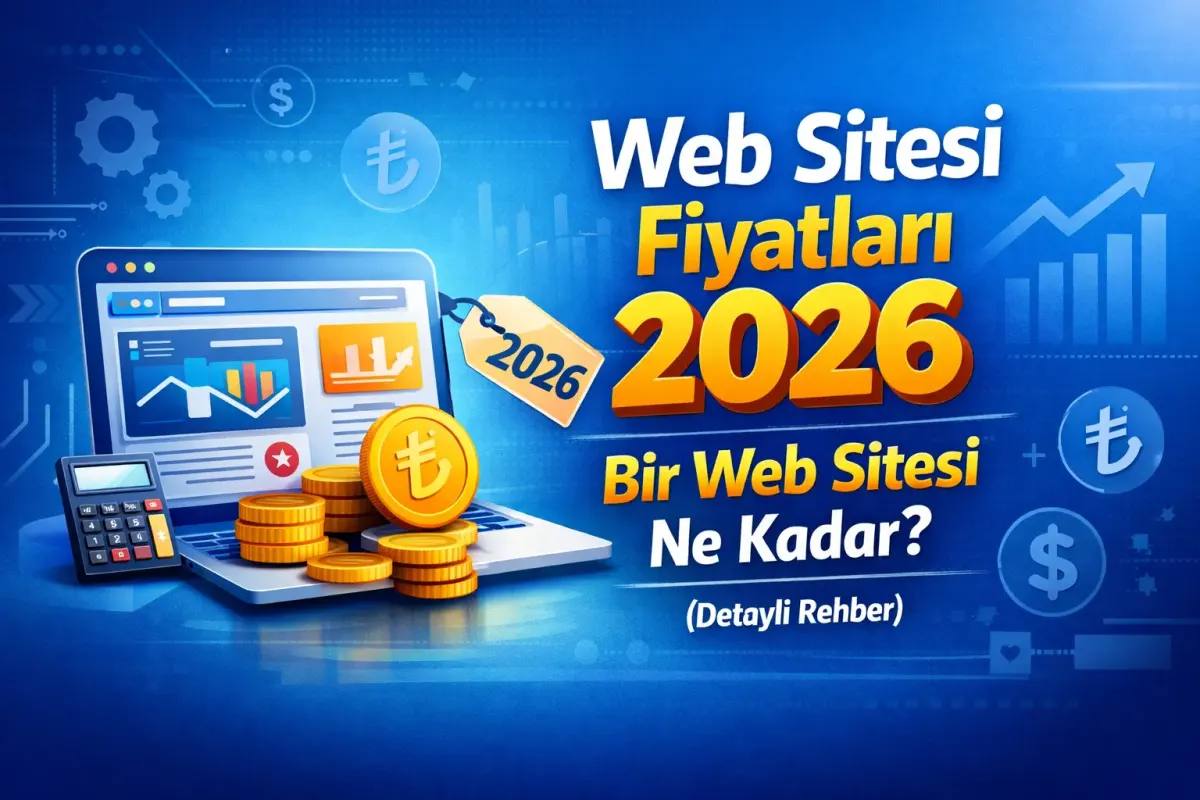 Web Sitesi Fiyatları 2026: Bir Web Sitesi Ne Kadar?