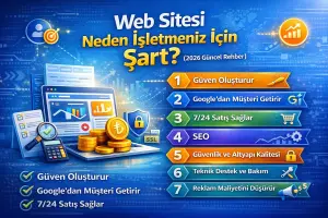 Web Sitesi Neden İşletmeniz İçin Şart?